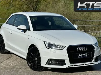 Usado Audi A1 S-Line 150 CV (110 kW) 2017 Blanco Utilitario