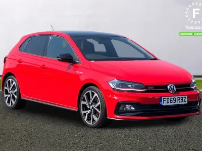 Used VW Polo GTI 200 HP (147 kW) 2020 Red Hatchback