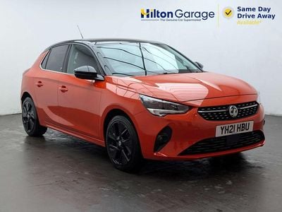 Used Vauxhall Corsa-e Elite 100 kW (136 HP) 2020 Orange Hatchback