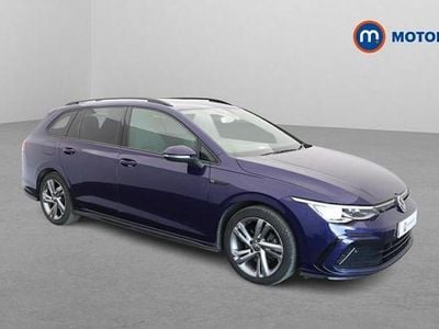 Used VW Golf VIII R-line 150 HP (110 kW) 2022 Blue Estate