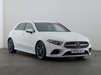 White Used 2020 Mercedes A180 AMG line Hatchback | £15,498 (Fair price)