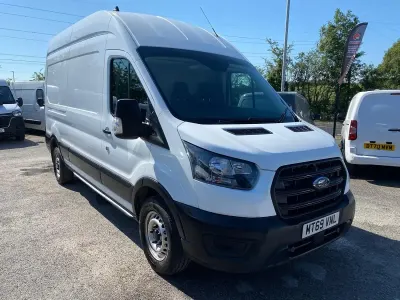 Used Ford Transit 130 HP (95 kW) 2019 White Van