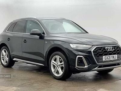 Begagnad Audi Q5 S-Line 2021 Svart SUV