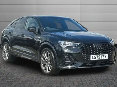 Used Audi Q3 Sportback Black Edition 148 HP (108 kW) 2025 Mythos black SUV