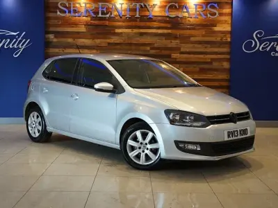 Used VW Polo Match 86 HP (63 kW) 2013 Silver Hatchback