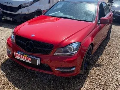 Used Mercedes C250 2012 Red Sedan