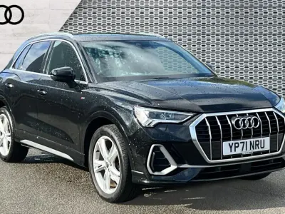 Used Audi Q3 S-Line 150 HP (110 kW) 2021 Black SUV