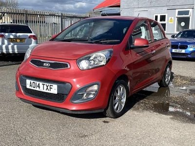 Used Kia Picanto 84 HP (61 kW) 2014 Red Hatchback