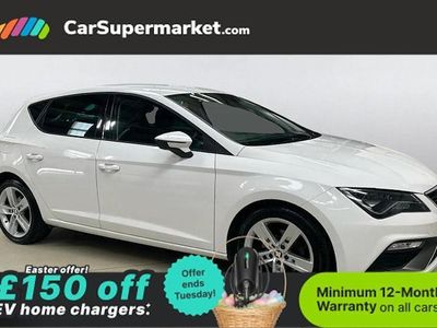 Used Seat Leon FR 150 HP (110 kW) 2018 White Hatchback