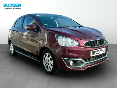 Used Mitsubishi Mirage 71 HP (52 kW) 2020 Mauve/purple Hatchback