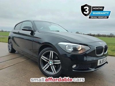 Used BMW 116 Sport Line 134 HP (98 kW) 2015 Black Hatchback