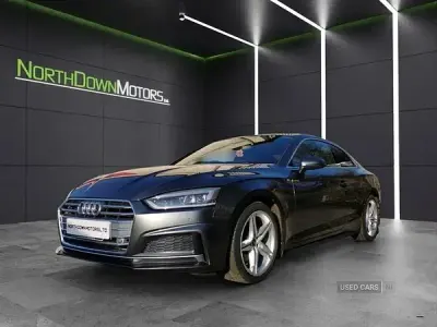 Used Audi A5 S-Line 190 HP (139 kW) 2019 Grey Coupe