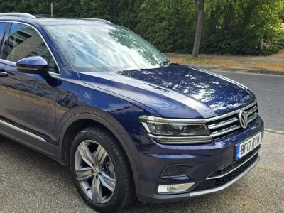 Used VW Tiguan SEL 150 HP (110 kW) 2017 Blue SUV