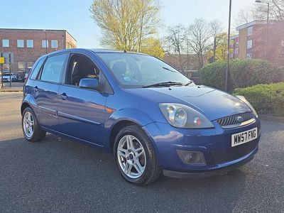 Used Ford Fiesta Zetec 2008 Blue Hatchback