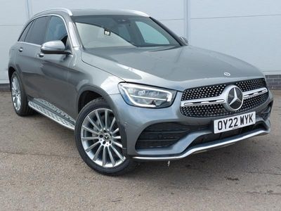 Begagnad Mercedes GLC300 AMG Line Premium 245 HK (180 kW) 2022 Grå SUV