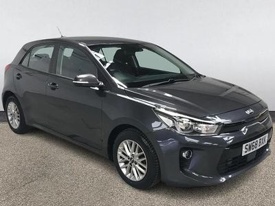 Used Kia Rio 98 HP (72 kW) 2018 Grey Hatchback