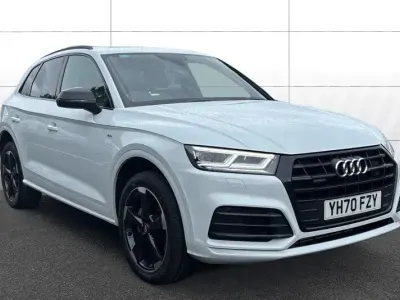 Usado Audi Q5 Black Edition 245 CV (180 kW) 2020 Blanco SUV