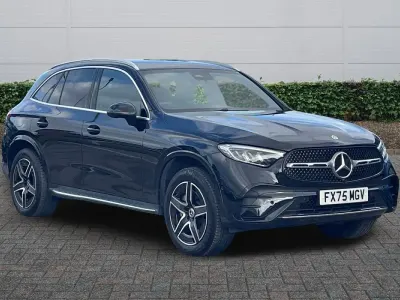 Used Mercedes GLC300e AMG line 2025 Black SUV