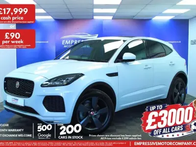 Used Jaguar E-Pace Chequered Flag 150 HP (110 kW) 2020 White SUV