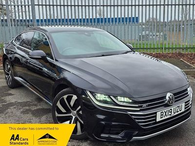 Used VW Arteon R-line 150 HP (110 kW) 2019 Black Hatchback