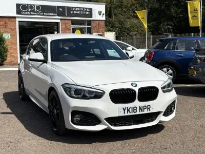 Used BMW 116 M Sport 2018 White Hatchback