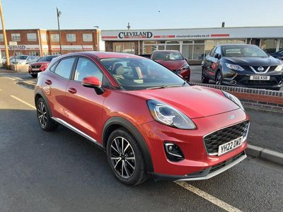 Red Used 2022 Ford Puma Titanium Hatchback | £12,450 (Fair price)
