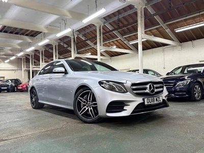 Used Mercedes E350 AMG Line Premium 258 HP (189 kW) 2018 Silver Sedan