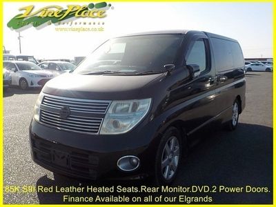 used Nissan Elgrand 3.5 Highway Star Red Leather Premium Edition,Auto,8 Seats