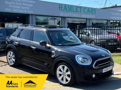Used Mini Cooper S Countryman Sport 192 HP (141 kW) 2018 Black SUV
