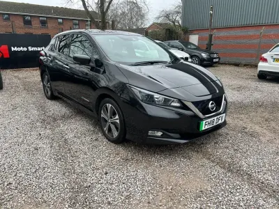 Used Nissan Leaf 110 kW (150 HP) 2018 Black Hatchback