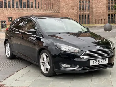 Używany Ford Focus Titanium 125 KM (91 kW) 2016 Czarny Hatchback