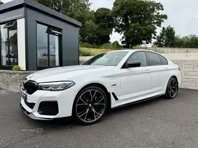 Used BMW 530e M Sport 2022 White Sedan