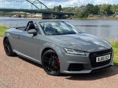 Used Audi TT Roadster S-Line 230 HP (169 kW) 2015 Grey Cabriolet