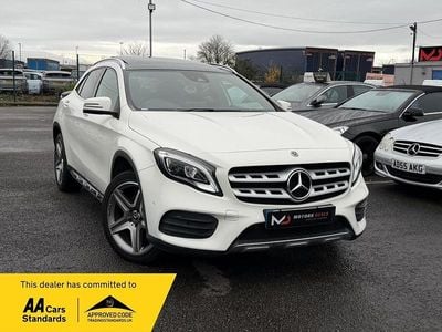 White Used 2017 Mercedes GLA220 AMG line SUV | £14,295 (A bit pricey)