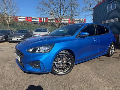 Used Ford Focus ST-Line 2019 Blue Hatchback