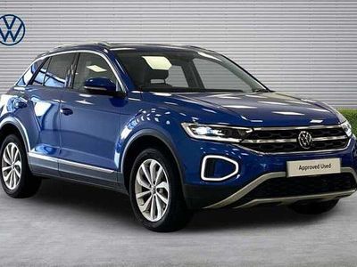 Used VW T-Roc Style 150 HP (110 kW) 2024 Blue SUV