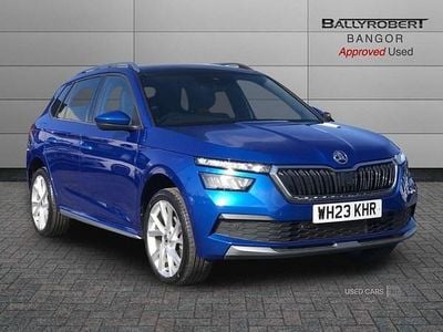Used Skoda Kamiq SE L Executive 148 HP (108 kW) 2023 Blue SUV