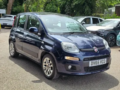 Used Fiat Panda Lounge 69 HP (50 kW) 2015 Blue Hatchback
