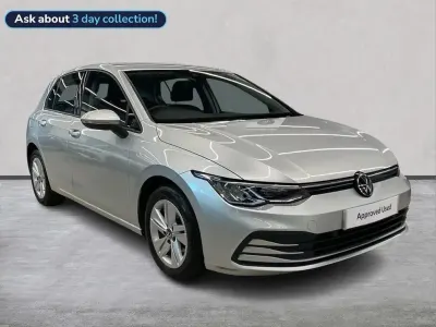Used VW Golf VIII Life 147 HP (108 kW) 2021 Silver Hatchback
