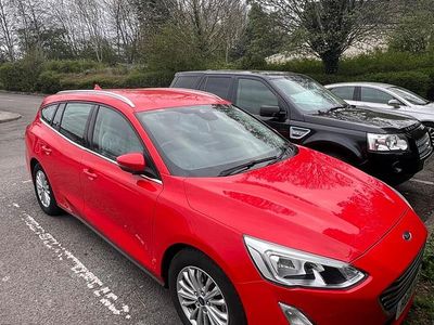 Used Ford Focus Titanium 2019 Red Estate