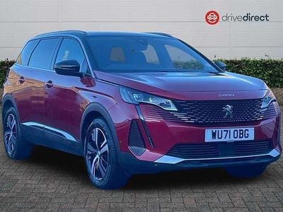 Red Used 2021 Peugeot 5008 GT SUV | £19,417 (Fair price)