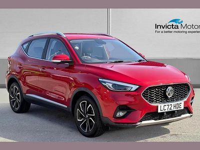 Used MG ZS Exclusive 106 HP (77 kW) 2022 Dynamic red SUV