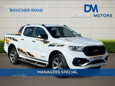 Begagnad Ford Ranger Wildtrack 2023 Vit Pickup