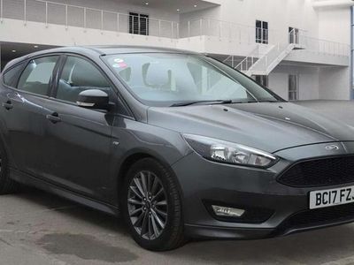 Used Ford Focus ST-Line 125 HP (91 kW) 2017 Grey Hatchback