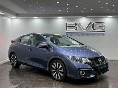 Used Honda Civic SE Plus 142 HP (104 kW) 2015 Blue Hatchback