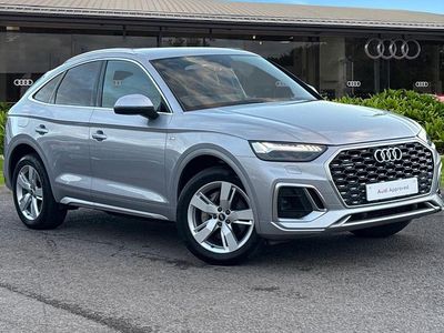 Used Audi Q5 S-Line 299 HP (219 kW) 2021 Silver SUV