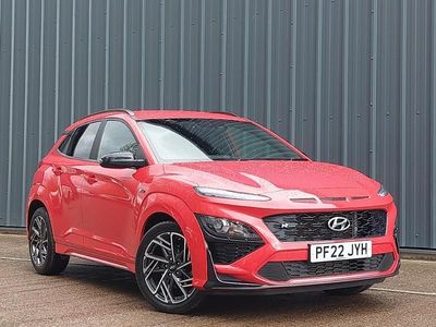 Used Hyundai Kona N Line 120 HP (88 kW) 2022 Red SUV