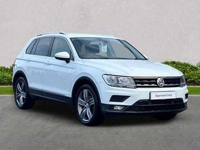 White Used 2019 VW Tiguan Match SUV | £17,200 (Fair price)