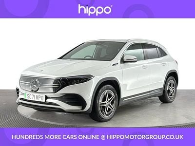 White Used 2021 Mercedes EQA250 AMG line SUV | £18,920 (Good price)