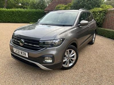 Grey Used 2021 VW T-Cross SE SUV | £15,995 (Fair price)